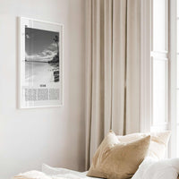 Guam Print Black and White, Guam Wall Art, Guam Poster, Guam Photo, Guam Wall Decor, Country Art Print, Guåhån, Dededo, Hagåtña, Oceania