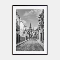 Guanajuato City Photo B&W Poster