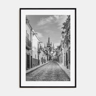 Guanajuato City Photo B&W Poster