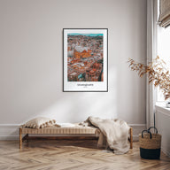 Guanajuato City Portrait Color No 2 Poster