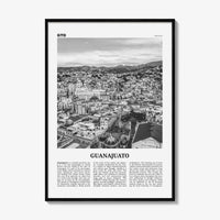 Guanajuato City Print Black and White, Guanajuato Wall Art, Guanajuato Poster, Guanajuato Photo, Guanajuato Wall Decor, Mexico