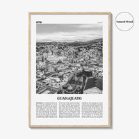 Guanajuato City Print Black and White, Guanajuato Wall Art, Guanajuato Poster, Guanajuato Photo, Guanajuato Wall Decor, Mexico