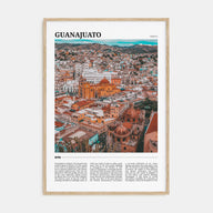 Guanajuato City Travel Color Poster