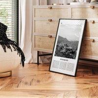 Guanajuato State Print Black and White, Guanajuato Wall Art, Guanajuato Poster, Guanajuato Photo, Guanajuato Wall Décor, Guanajuato Map