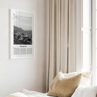 Guanajuato State Print Black and White, Guanajuato Wall Art, Guanajuato Poster, Guanajuato Photo, Guanajuato Wall Décor, Guanajuato Map