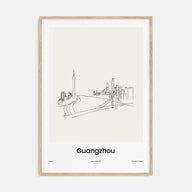 Guangzhou Drawn Poster