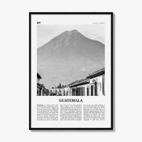 Guatemala Print Black and White No 1, Guatemala Wall Art, Guatemala Poster, Guatemala Photo, Guatemala Wall Decor, Central America