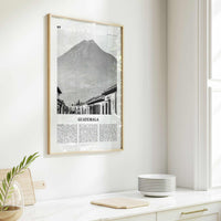 Guatemala Print Black and White No 1, Guatemala Wall Art, Guatemala Poster, Guatemala Photo, Guatemala Wall Decor, Central America