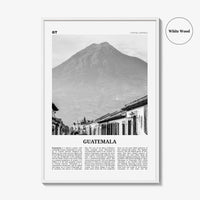 Guatemala Print Black and White No 1, Guatemala Wall Art, Guatemala Poster, Guatemala Photo, Guatemala Wall Decor, Central America