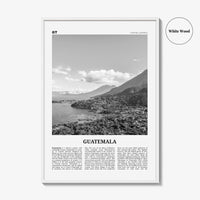 Guatemala Print Black and White No 2, Guatemala Wall Art, Guatemala Poster, Guatemala Photo, Guatemala Wall Decor, Central America