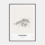 Guayaquil Drawn Poster
