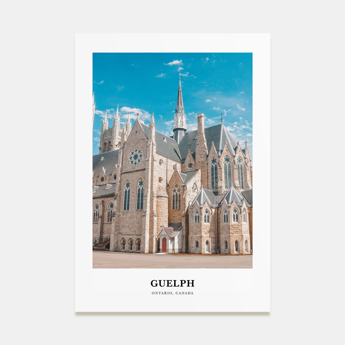 Guelph Portrait Color Poster