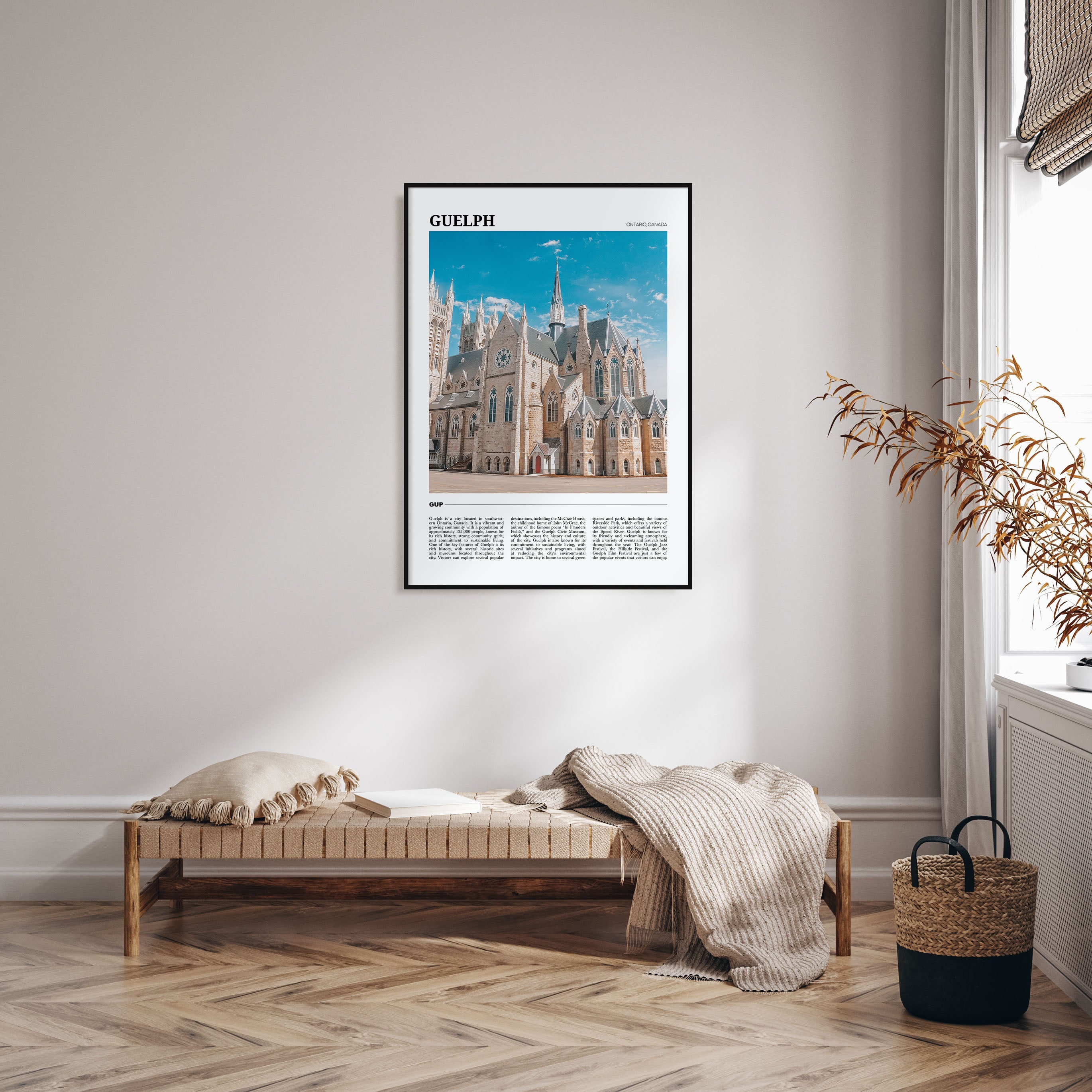 Guelph Travel Color Poster