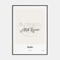 Guilin Drawn Poster