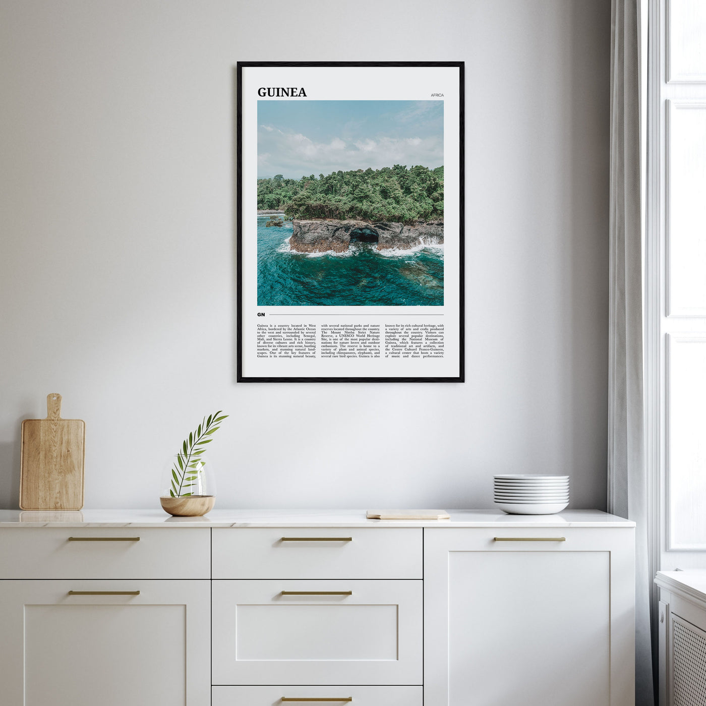 Guinea Travel Color No 1 Poster