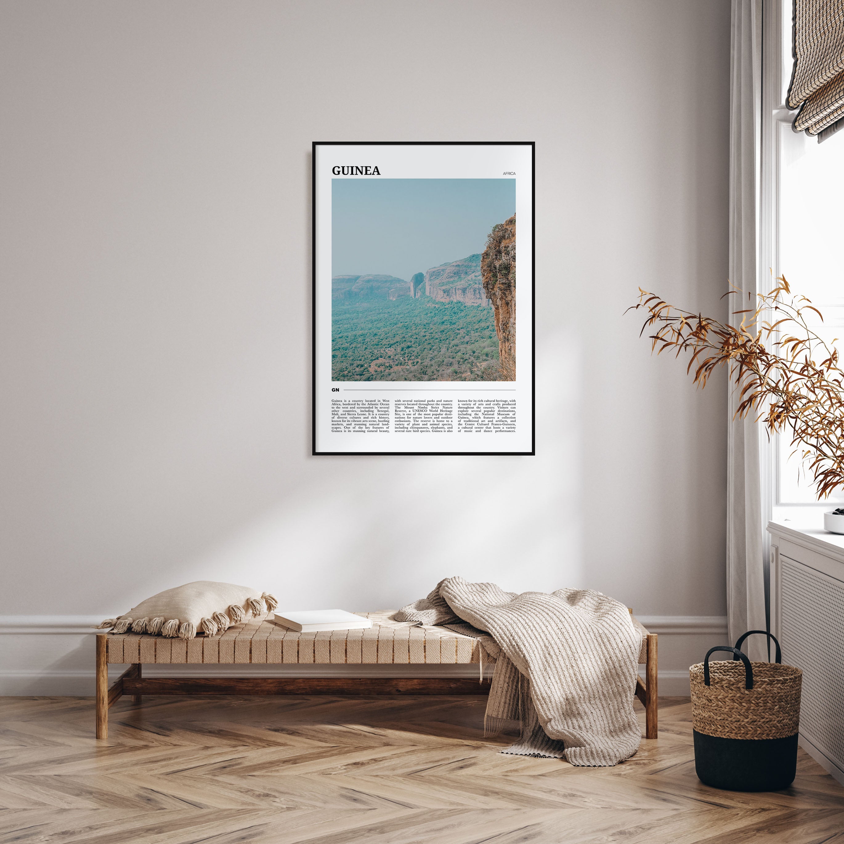 Guinea Travel Color No 2 Poster