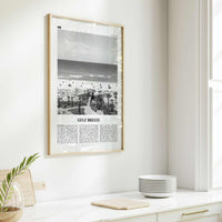 Gulf Breeze Print Black and White, Gulf Breeze Wall Art, Gulf Breeze Poster, Gulf Breeze Photo, Gulf Breeze Map, Gulf Breeze Decor, Florida