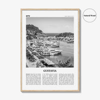 Gustavia Print Black and White, Gustavia Wall Art, Gustavia Poster, Gustavia Photo, Gustavia Wall Décor, Saint-Barthélemy