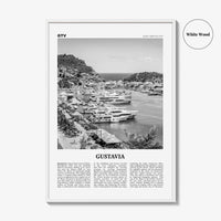 Gustavia Print Black and White, Gustavia Wall Art, Gustavia Poster, Gustavia Photo, Gustavia Wall Décor, Saint-Barthélemy