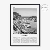 Gustavia Print Black and White, Gustavia Wall Art, Gustavia Poster, Gustavia Photo, Gustavia Wall Décor, Saint-Barthélemy