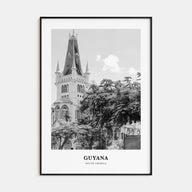 Guyana Portrait B&W Poster