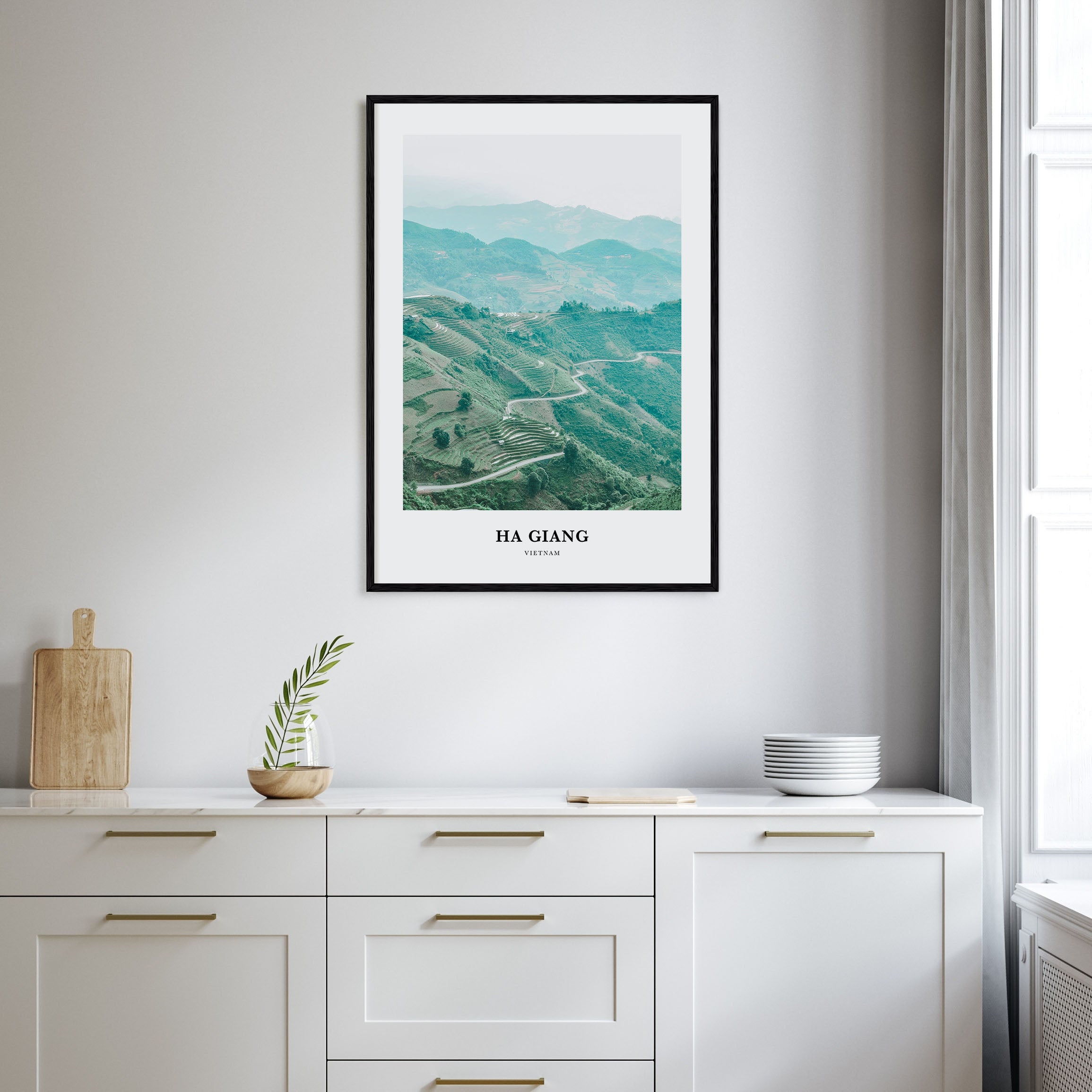 Ha Giang Portrait Color Poster