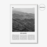 Ha Giang Print Black and White, Ha Giang Wall Art, Ha Giang Poster, Ha Giang Photo, Ha Giang Wall Décor, Ha Giang Map, Vietnam