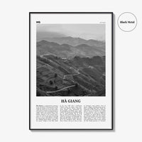 Ha Giang Print Black and White, Ha Giang Wall Art, Ha Giang Poster, Ha Giang Photo, Ha Giang Wall Décor, Ha Giang Map, Vietnam
