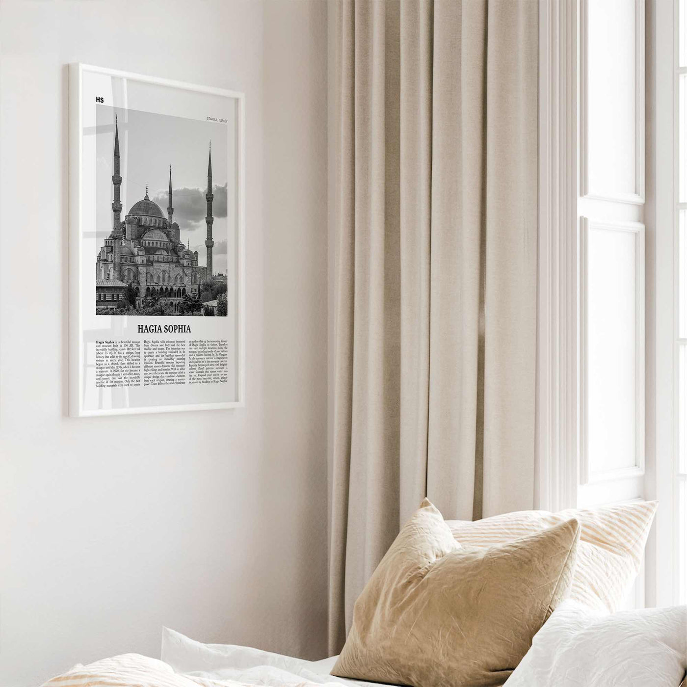 Hagia Sophia Print Black and White, Hagia Sophia Wall Art, Hagia Sophia Poster, Hagia Sophia Photo, Hagia Sophia Wall Décor, Istanbul Turkey