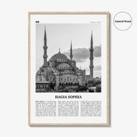 Hagia Sophia Print Black and White, Hagia Sophia Wall Art, Hagia Sophia Poster, Hagia Sophia Photo, Hagia Sophia Wall Décor, Istanbul Turkey