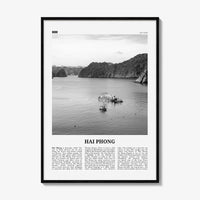 Hai Phong Print Black and White, Hai Phong Wall Art, Hai Phong Poster, Hai Phong Photo, Hai Phong Wall Décor, Hai Phong Map, Vietnam