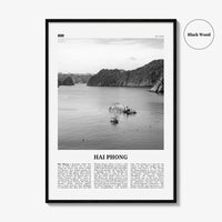 Hai Phong Print Black and White, Hai Phong Wall Art, Hai Phong Poster, Hai Phong Photo, Hai Phong Wall Décor, Hai Phong Map, Vietnam