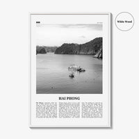 Hai Phong Print Black and White, Hai Phong Wall Art, Hai Phong Poster, Hai Phong Photo, Hai Phong Wall Décor, Hai Phong Map, Vietnam