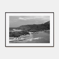 Haiti Landscape B&W Poster