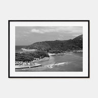 Haiti Landscape B&W Poster