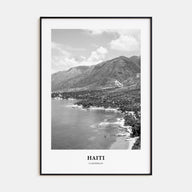 Haiti Portrait B&W No 2 Poster