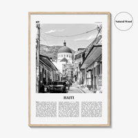 Haiti Print Black and White No 2, Haiti Wall Art, Haiti Poster, Haiti Photo, Haiti Wall Decor, Haïti, Ayiti, Hayti, Haitian, Domican