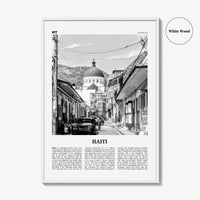 Haiti Print Black and White No 2, Haiti Wall Art, Haiti Poster, Haiti Photo, Haiti Wall Decor, Haïti, Ayiti, Hayti, Haitian, Domican