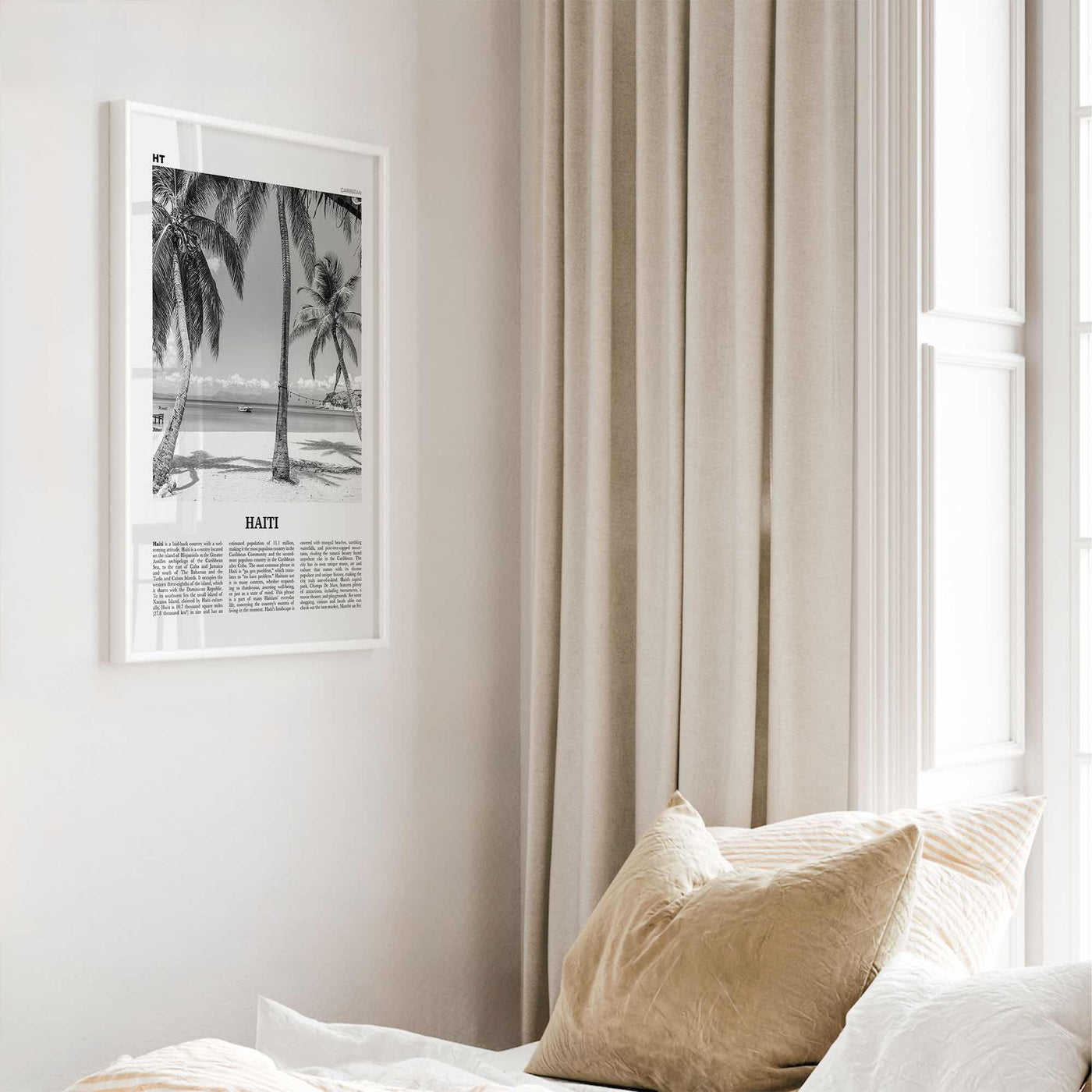 Haiti Print Black and White No 3, Haiti Wall Art, Haiti Poster, Haiti Photo, Haiti Wall Decor, Haïti, Ayiti, Hayti, Haitian, Domican