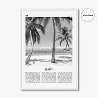 Haiti Print Black and White No 3, Haiti Wall Art, Haiti Poster, Haiti Photo, Haiti Wall Decor, Haïti, Ayiti, Hayti, Haitian, Domican