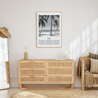 Haiti Travel B&W No 3 Poster