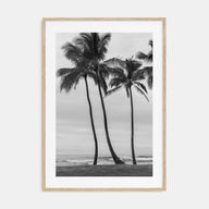 Haleiwa Photo B&W Poster