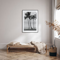 Haleiwa Photo B&W Poster