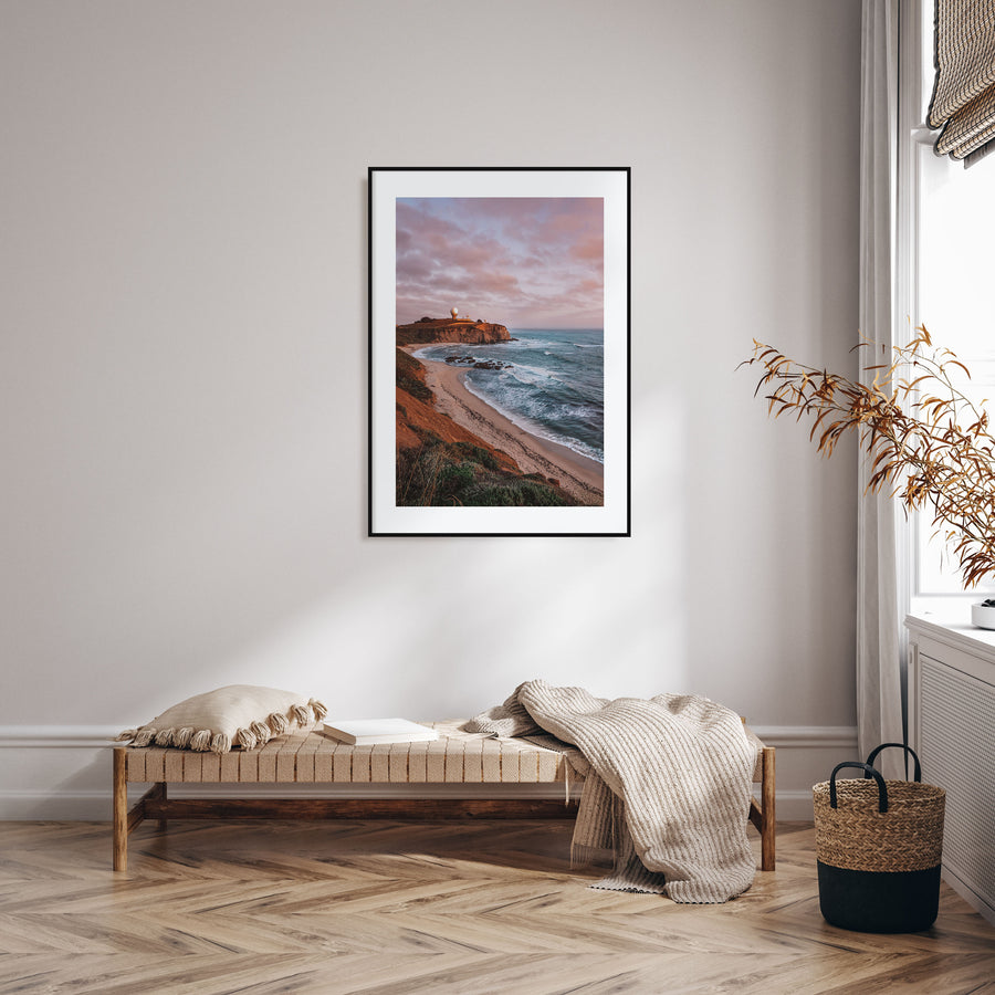 Half Moon Bay Photo Color Poster