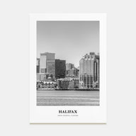 Halifax Portrait B&W Poster
