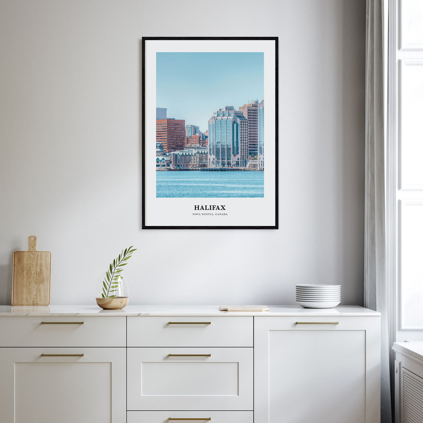 Halifax Portrait Color Poster