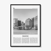 Halifax Print Black and White, Halifax Wall Art, Halifax Poster, Halifax Photo, Halifax Wall Décor, Nova Scotia, Canada