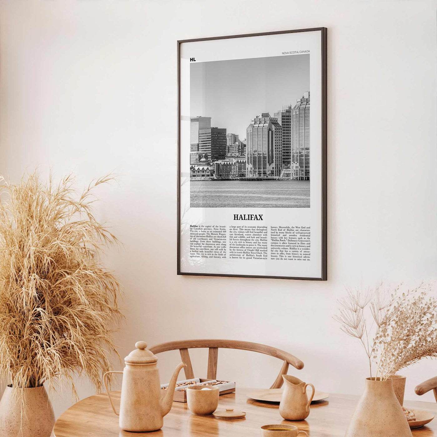 Halifax Print Black and White, Halifax Wall Art, Halifax Poster, Halifax Photo, Halifax Wall Décor, Nova Scotia, Canada
