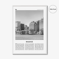 Halifax Print Black and White, Halifax Wall Art, Halifax Poster, Halifax Photo, Halifax Wall Décor, Nova Scotia, Canada