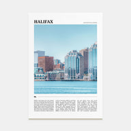 Halifax Travel Color Poster